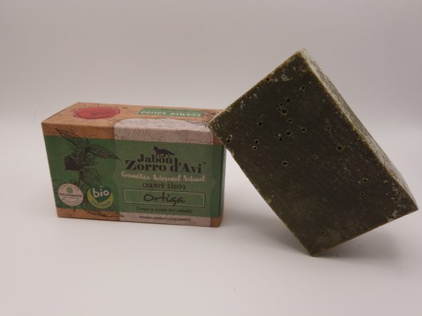 Champú sólido de ortiga ecológico