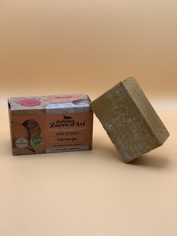 Jabón Artesanal de Naranja (Zorro d´Avi)