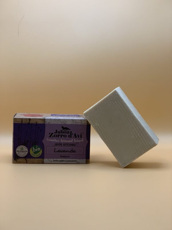 Jabón Artesanal de Lavanda (Zorro d´Avi)