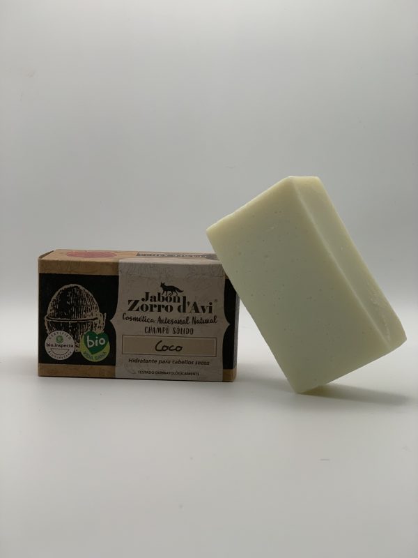 Champú sólido de Coco (Zorro d´Avi)