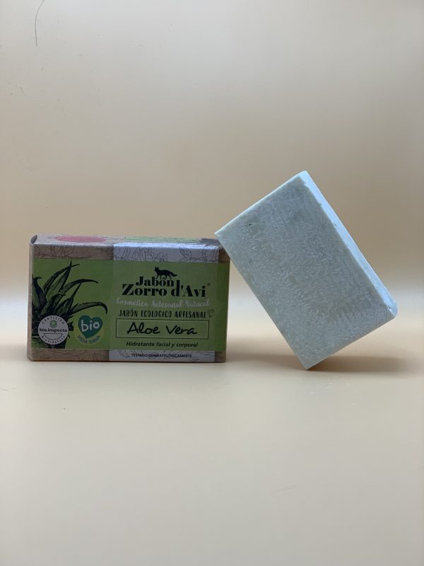 Jabón Ecológico Artesanal Aloe Vera ECO (Zorro d´Avi)