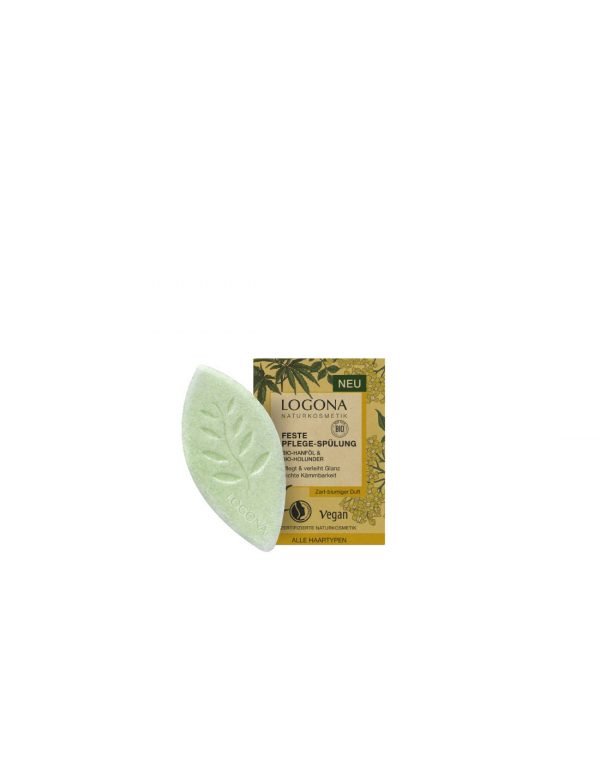 Acondicionador sólido Cáñamo & Saúco Bio LOGONA