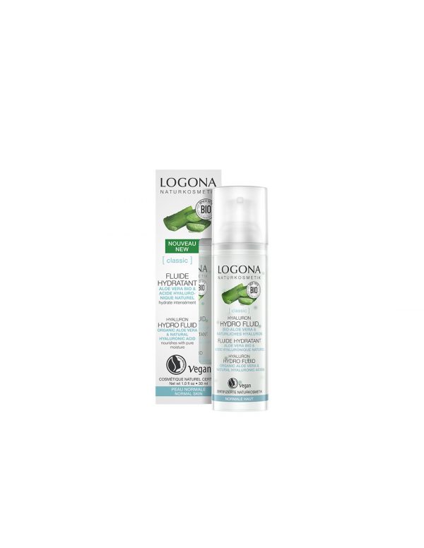 FLUIDO HIDRATANTE aloe-ac. hialuronico 30ml.