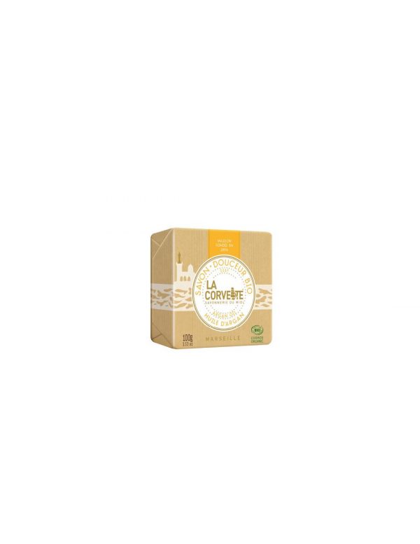 Jabón Dulce Bio Aciete de ARGAN – 100g – COSMOS ORGANIC