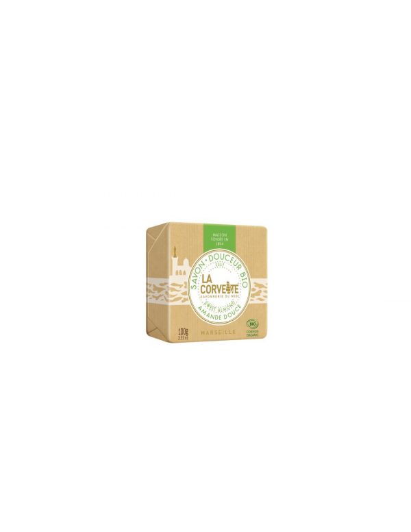 Jabón Dulce Bio ALMENDRAS DULCES - 100g- COSMOS ORGANIC
