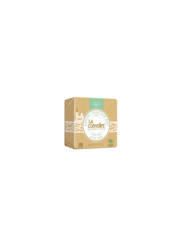 Jabón Dulce Bio ALOE VERA - 100g- COSMOS ORGANIC