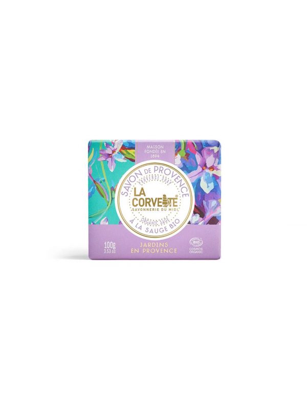 Jabón BIO JARDINS EN PROVENCE - 100g - COSMOS ORGANIC