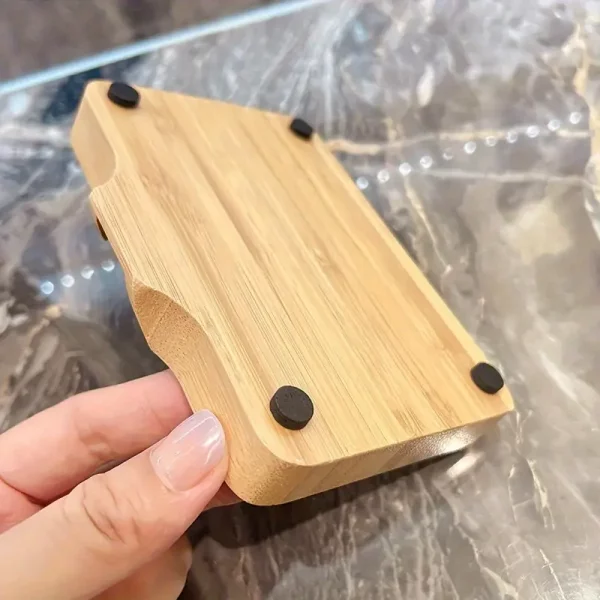 Jabonera Bambú con frenaje de agua - Imagen 4