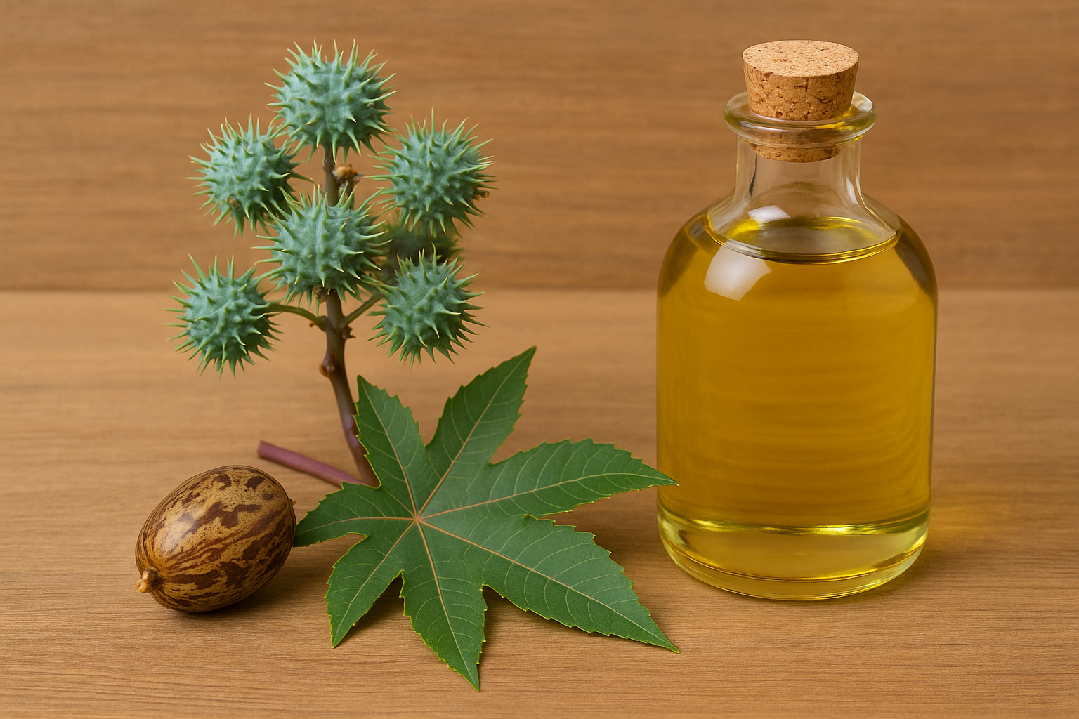 Aceite de Ricino: Origen y propiedades para el cuidado cosmético de la piel y el cabello
