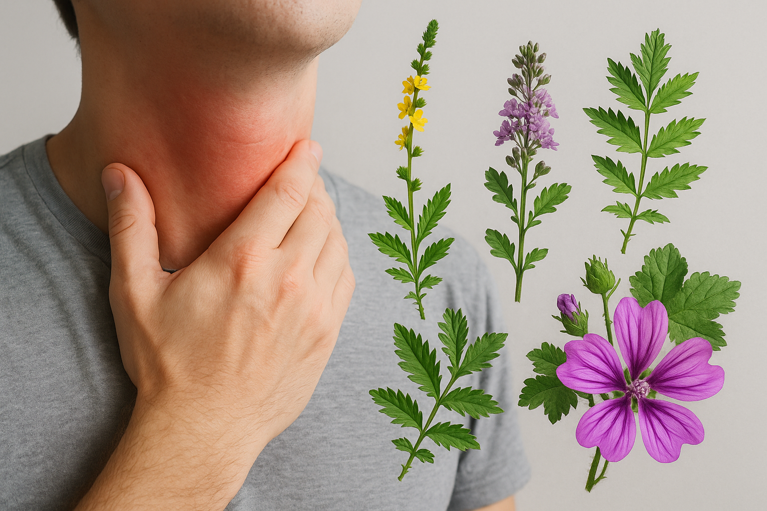 Lecciones de fitoterapia 1: Cuidado natural de la voz: Beneficios de la agrimonia, erísimo y malva en infusión y otros formatos terapéuticos